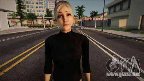 Piel de niña estándar HD para GTA San Andreas