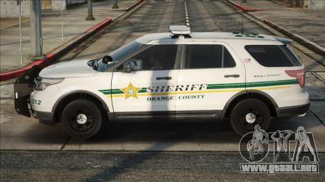 OCSO 2013 Ford Explorer para GTA San Andreas