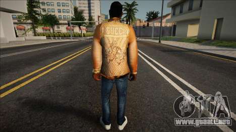 Gizzy con un atuendo de Gucci para GTA San Andreas