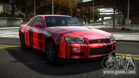 Nissan Skyline R34 Tufusa S4 para GTA 4