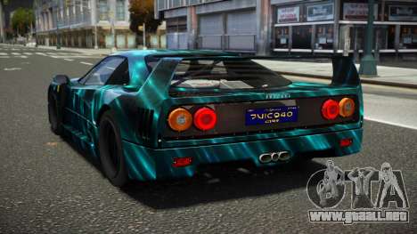 Ferrari F40 Thikorey S8 para GTA 4