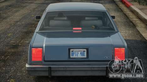 Ford LTD Crown Victoria v1.1 para GTA San Andreas