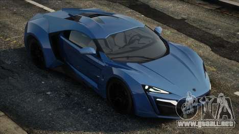 W Motors Lykan Hypersport (SA light) para GTA San Andreas