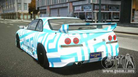 Nissan Skyline R33 Nebung S13 para GTA 4