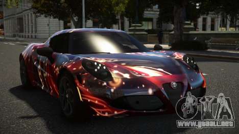 Alfa Romeo 4C Niroku S8 para GTA 4