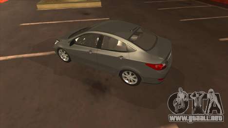 Hyundai Solaris (2011) para GTA San Andreas