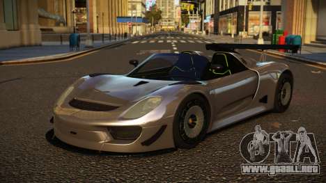 Porsche 918 Taflo para GTA 4