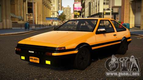 Toyota AE86 Kashita para GTA 4