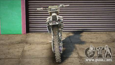 Suzuki RM-Z 450 V1 para GTA San Andreas