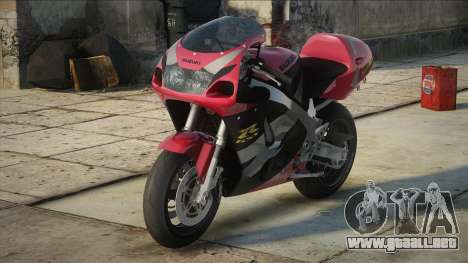 1997 Suzuki GSXR-750 SRAD White-Red para GTA San Andreas