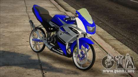 NINJA KAWASAKI RR SET INDO BIRU para GTA San Andreas