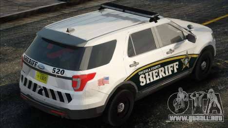 OCSO 2016 Ford Explorer para GTA San Andreas