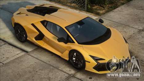 Lamborghini Revuelto 2024 Yellow para GTA San Andreas