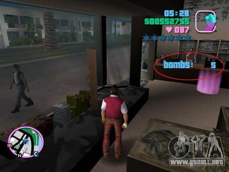 Bomba de proximidad para GTA Vice City