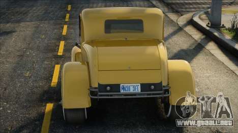 1932 Ford Model B DeLuxe 5W Coupe - Hot Rod para GTA San Andreas