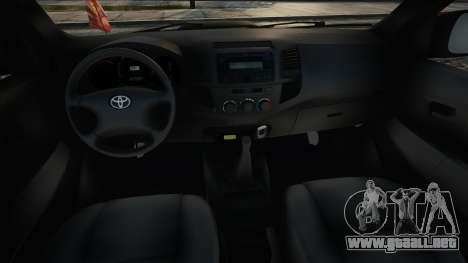 Toyota Hilux - Army para GTA San Andreas