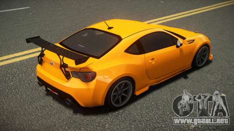 Subaru BRZ Ruliw para GTA 4