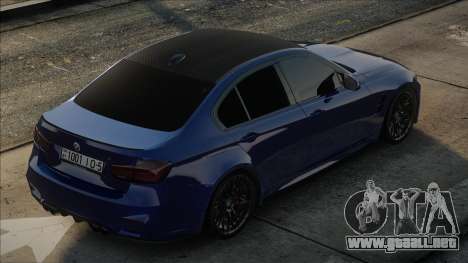 BMW M3 F80 Blue para GTA San Andreas