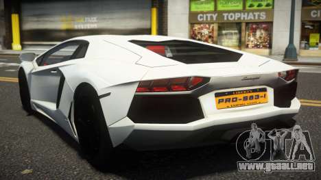 Lamborghini Aventador Nyroshi para GTA 4