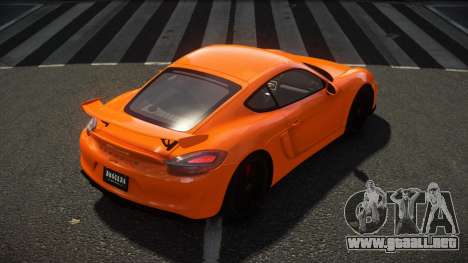 Porsche Cayman GT4 Gikof para GTA 4