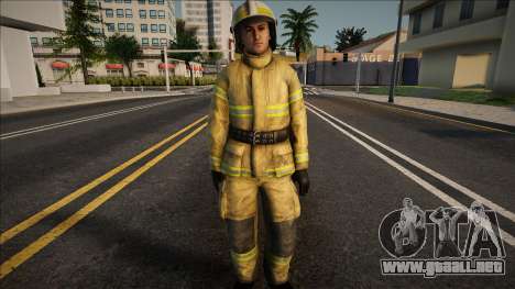 Trabajador de la Estación de Bomberos 2 para GTA San Andreas