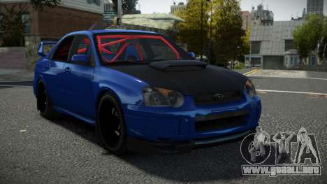 Subaru Impreza Guja para GTA 4