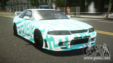 Nissan Skyline R33 Nebung S13 para GTA 4