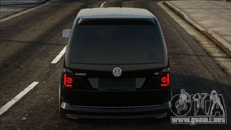 Volkswagen Caddy Black para GTA San Andreas