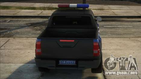 Toyota Hilux - Police para GTA San Andreas