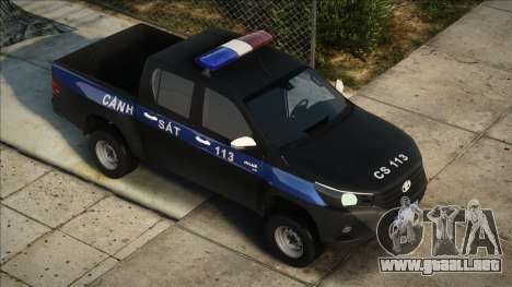 Toyota Hilux - Police para GTA San Andreas