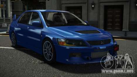 Mitsubishi Lancer Evo IX Dopser para GTA 4