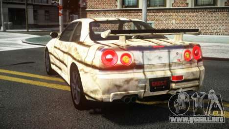 Nissan Skyline R34 Tufusa S3 para GTA 4