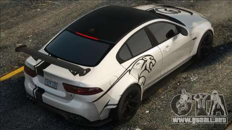 2017 Jaguar XE SV Project 8 Vinyl para GTA San Andreas