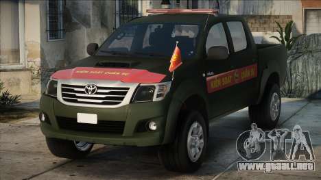 Toyota Hilux - Army para GTA San Andreas