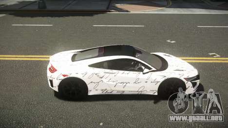 Acura NSX Niyoh S8 para GTA 4