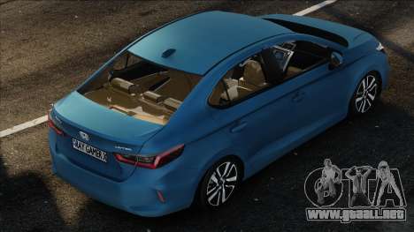 HONDA CITY 2021 para GTA San Andreas