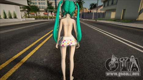 Hatsune Miku Polka Dot Bikini v1 para GTA San Andreas