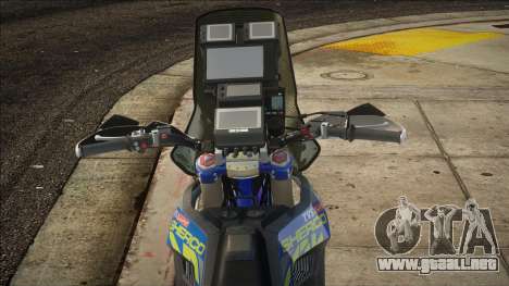 2022 Sherco 450 SEF Dakar Rally para GTA San Andreas