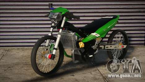 Y15ZR Hijau Ala-ala Drag para GTA San Andreas