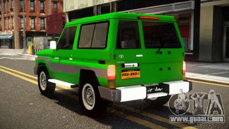 Toyota Land Cruiser Tacixo para GTA 4