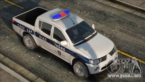 Mitsubishi L200 - Vietnam Traffic Police Pickup para GTA San Andreas