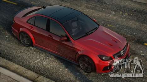 Mercedes-Benz C63 AMG (W204) Red Series para GTA San Andreas