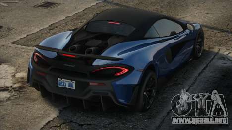 McLaren 600LT (SA light) para GTA San Andreas