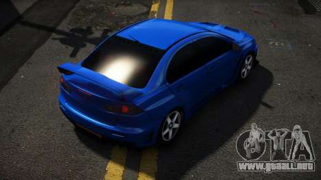 Mitsubishi Lancer Evo X Ruji para GTA 4