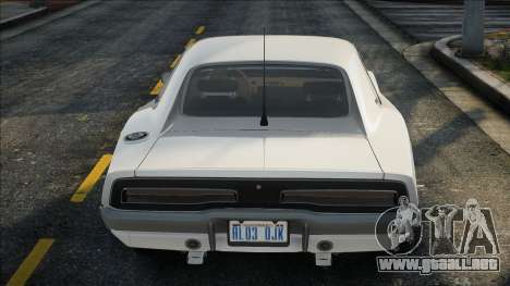 Dodge Charger RT White para GTA San Andreas