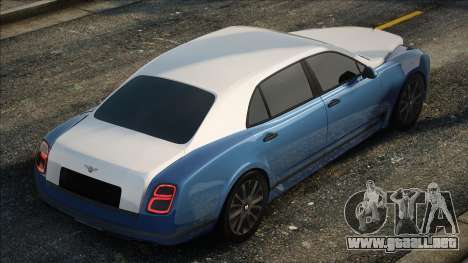 Bentley Mulsanne MVM para GTA San Andreas