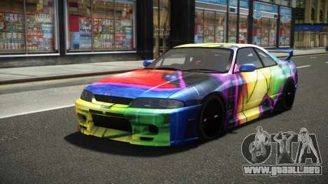 Nissan Skyline R33 Nebung S11 para GTA 4