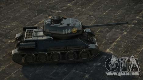 Vietnam T-34 Tank - Xe Tang T-34 Viet Nam para GTA San Andreas