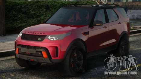 Land Rover Discovery Red para GTA San Andreas