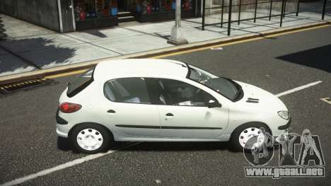 Peugeot 206 Lotra para GTA 4